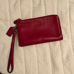 COPY - Coach Wristlet, Fuschia